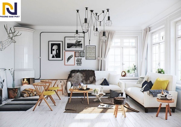 Thiết kế nội thất nhà phố Scandinavian